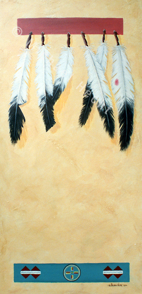 Coup Feathers. By B. Michael Hecht