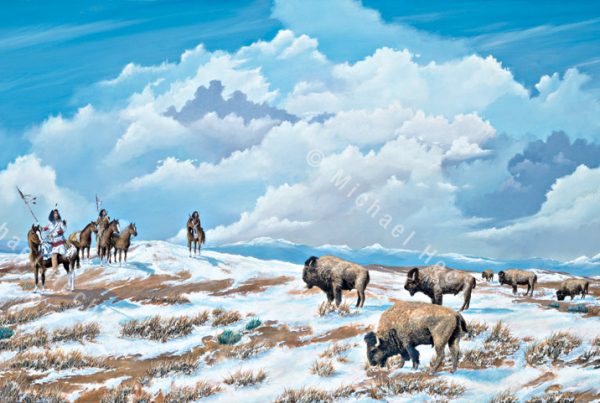 Stand Off At Summit Meadow, by B. Michael Hecht