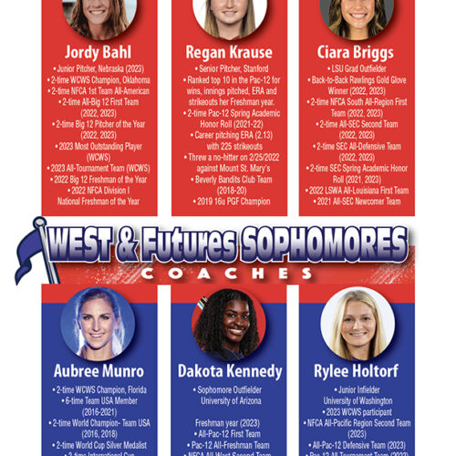 2023 Premier Girls Fastpitch- All American Games Program- Coaches Page