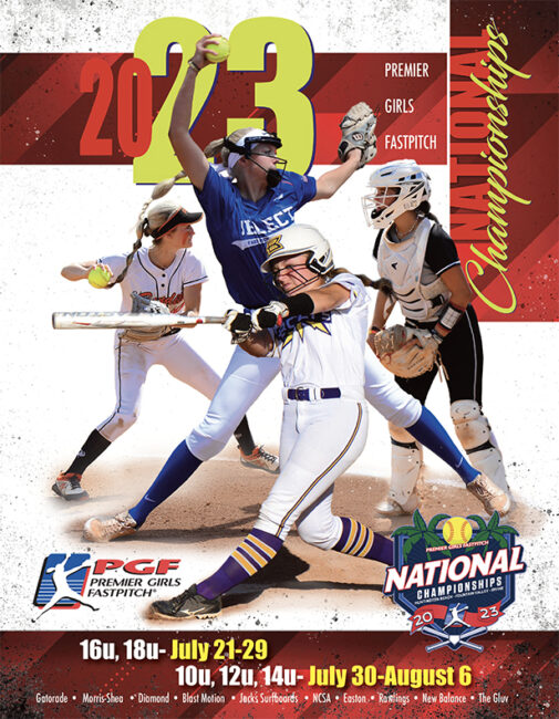 2023 Premier Girls Fastpitch- National Championship Program Design